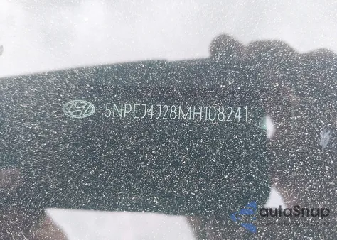 2021 Hyundai Sonata Sel Plus z USA, uszkodzony, nr VIN 5NPEJ4J28MH108241